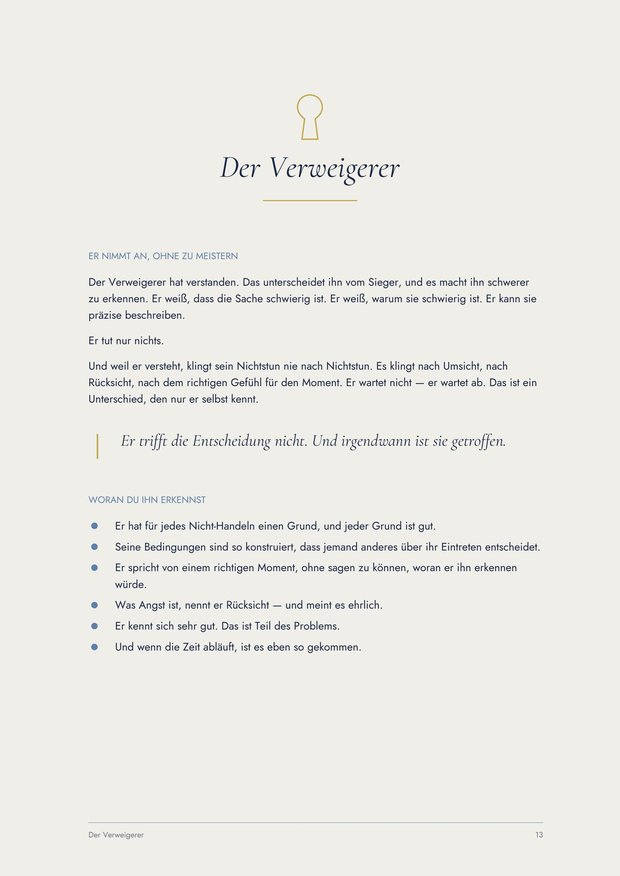 VCS-Workbook — Der Verweigerer