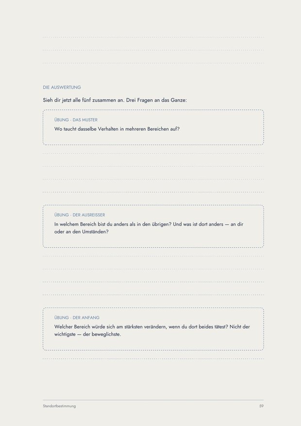 VCS-Workbook — Standortbestimmung