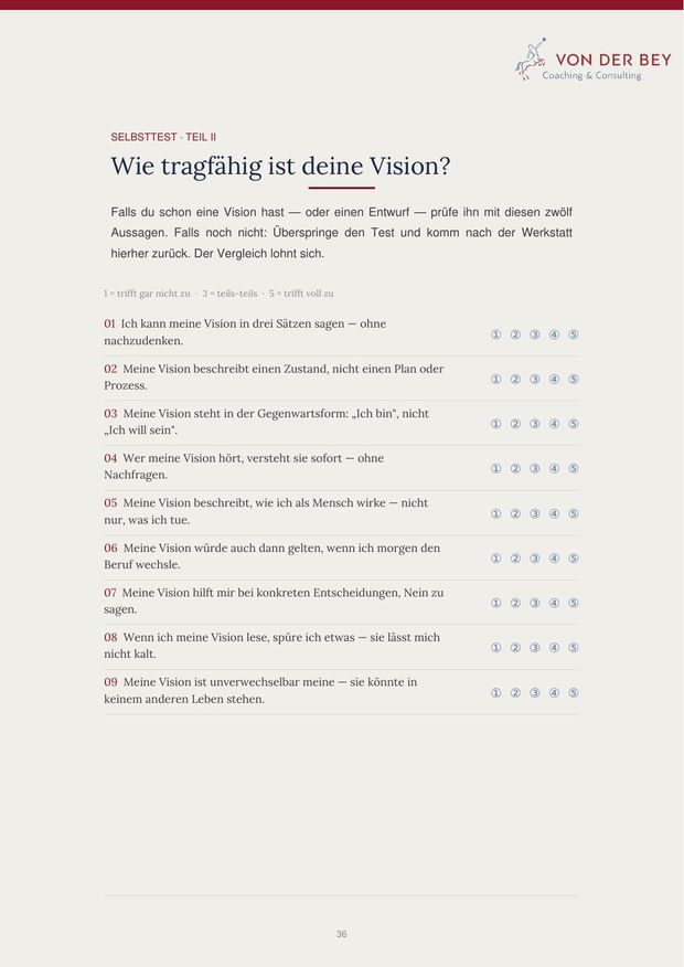 Workbook — Selbsttest Vision